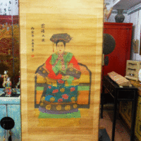 dipinto cinese su carta