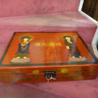 scatola orientale antica
