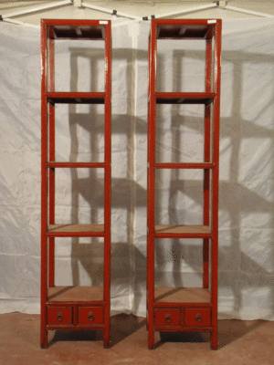 librerie cinesi lacca rossa