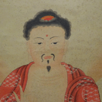 dipinto budda