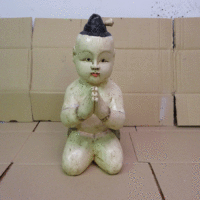 budda bambino legno