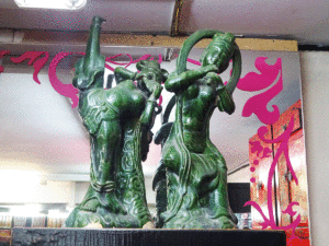 statue danzatrici cinesi