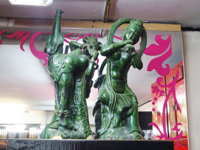 statue danzatrici cinesi