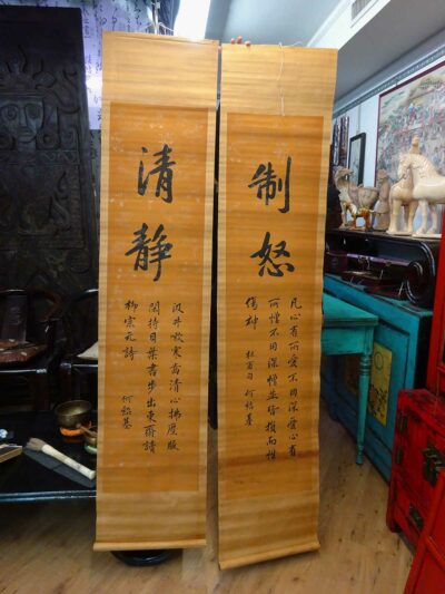 pergamene scritte cinesi