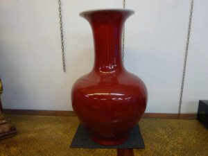 vaso cinese sangue di bue